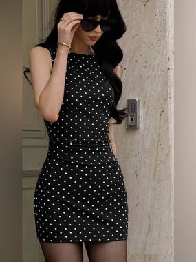 Polka Dot Mini dress